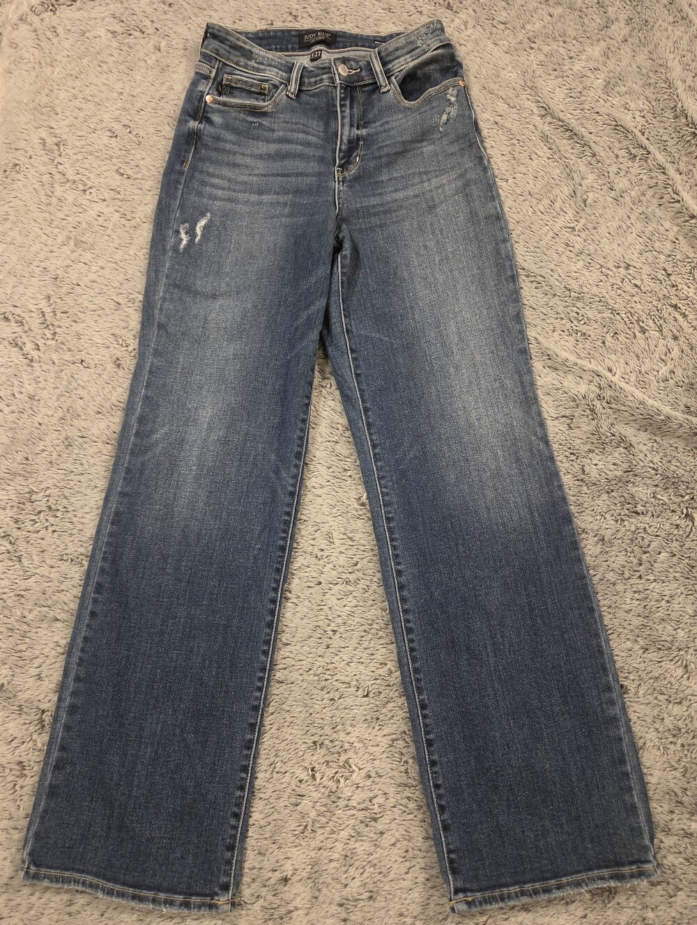 Judy Blue 527 Straight Leg Jeans Blue Waist 27